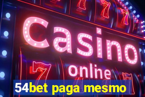 54bet paga mesmo